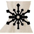 thumbnail image 1 of Snowman Napkin Ring - Black, 1 of 1