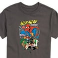 thumbnail image 3 of Marvel Your Friendly Neighborhood Spider-Man - Web Head - Adult Short Sleeve Graphic T-Shirt, 3 of 5