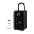 thumbnail image 1 of Key Safe Tuya Ttlock Fingerprint Digital Key Box App Remote Access Wall Mount Combination Security Lockbox ,Easy Installation, 1 of 7