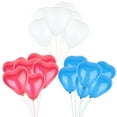 thumbnail image 3 of 100PCS Globo colorido de cumpleaños Zhivalor 10 pulgadas en forma de corazón mezcla, 3 of 8
