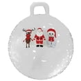 thumbnail image 1 of Christmas Theme Yoga Ball Lightweight Anti-slip PVC Handle Hopper Ball for Exercise, 1 of 10