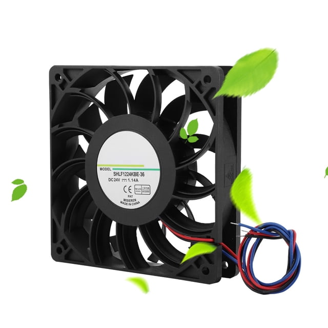 Ventilador de Enfriamiento de 24 V, Ventilador de Enfriamiento estable para Trabajador Durante -10 C A 70 C