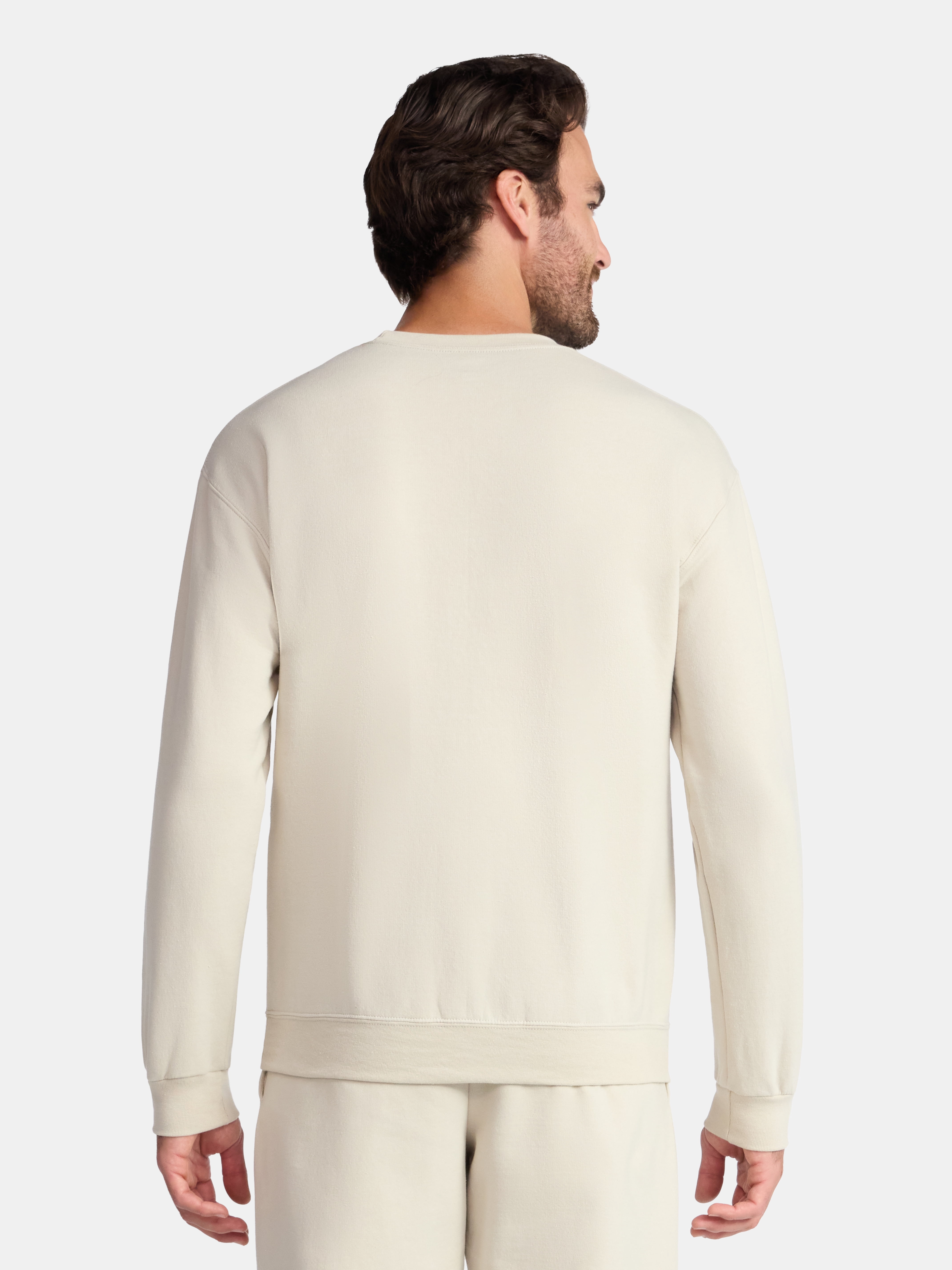 Athletic Works Men's and Big & Tall Men's Fleece Crewneck Sweatshirt, Sizes XS-5XLT