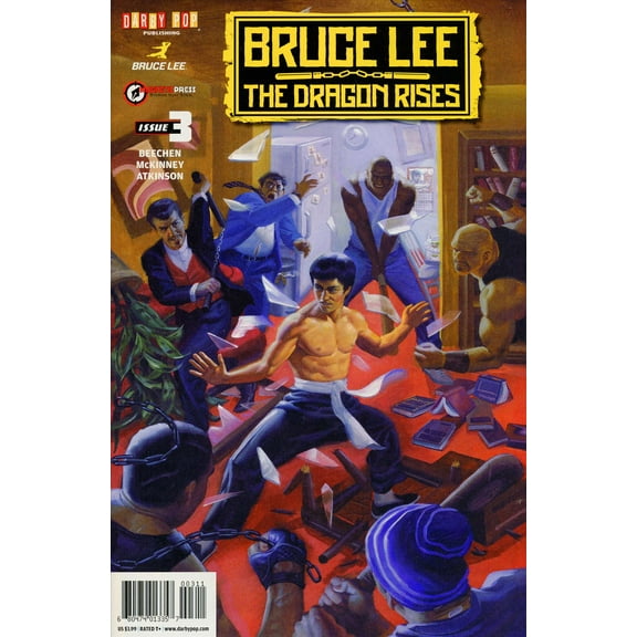 Bruce Lee: The Dragon Rises #3 VF ; Darby Pop Comic Book