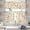 A+B, variant on Topukaiba Floral Kitchen Curtains Set with Valance Watercolor Farmhouse Tier Curtains for Small Windows Cafe Style Over Sink Decorative Window Treatments,54"x17.7",A