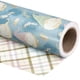 thumbnail image 1 of Papel de regalo WRAPAHOLIC, 43 x 10 m, reversible, azul y morado, 1 of 7
