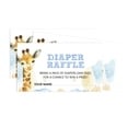 thumbnail image 4 of Inkdotpot 30Giraffe Jungle Animals Baby ShowerDiaper Raffle Ticket Lottery Insert Cards Supplies Games For Baby Shower Party Bring A Pack Of Diapers To Win Favors Gifts And Prizes, 4 of 5
