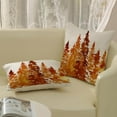 thumbnail image 6 of Fall Pillow Covers 18x18 Watercolor Burnt Orange Tree Decor Throw Pillows Case for Couch Autumn Nature Forest Indoor Outdoor Decorative Cushion Cases for Sofa Bed Decorations Set of 2, 6 of 6