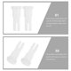 thumbnail image 4 of par de alfileres de papel para mentonera óptica, alfiler de seguridad sanitario, suministros de optometría, 4 of 7