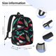 thumbnail image 5 of Easygdp Fishing Lure Mochila Ligera de 15 Pulgadas para Estudiantes, Mochila Cómoda para la Escuela y Viajes, Correas Ajustables, 5 of 6