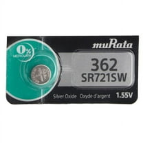 Sony Murata 362 - SR721SW Silver Oxide Button Cell Battery 1.55V - 1 Pack