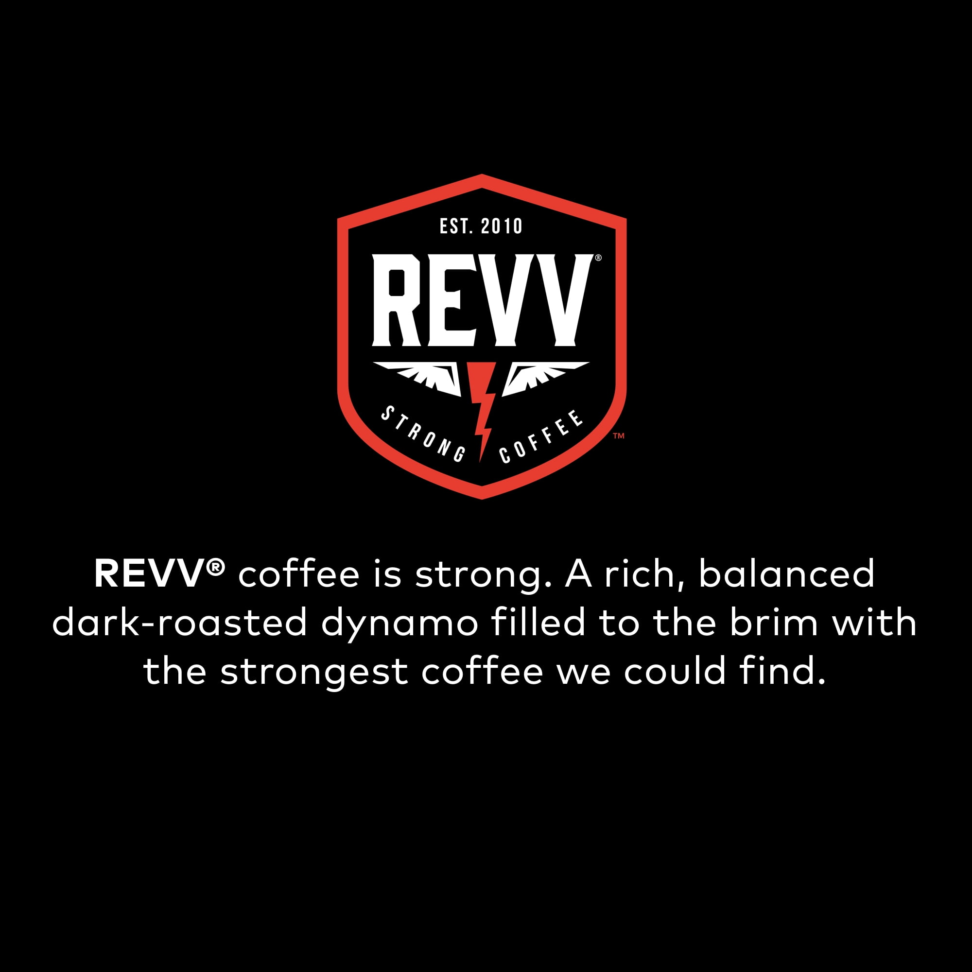 Revv No Surrender Coffee, Keurig K-Cup Pods, Dark Roast, 16ct