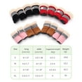 thumbnail image 5 of Gytml 4-Pack Dog Shoes For Winter, Warm Snow Booties For Puppy, Paste-Style Design Anti- Rubber Sole Paw Protectors For Small Medium Size Dogs A-One Size, 5 of 5