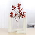 thumbnail image 4 of Babys Breath Silk Artificial Flowers 6 Bundle European Fake Plants Decor Wedding Party Fall Stems Decoration Bouquets DIY Home Garden (Beige Brown-6pcs), 4 of 5