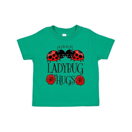

Inktastic Ladybug Hugs Cute Pair of Ladybugs Gift Toddler Boy or Toddler Girl T-Shirt