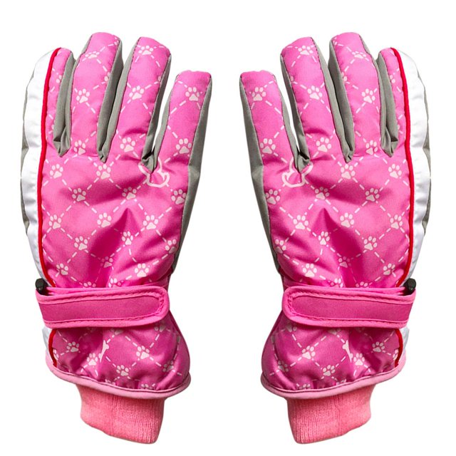 Esquí Nieve Guantes Impermeable Invierno A Prueba De Viento Antideslizante Guantes Cálidos Para Niños Niñas sonducket HA046672-02