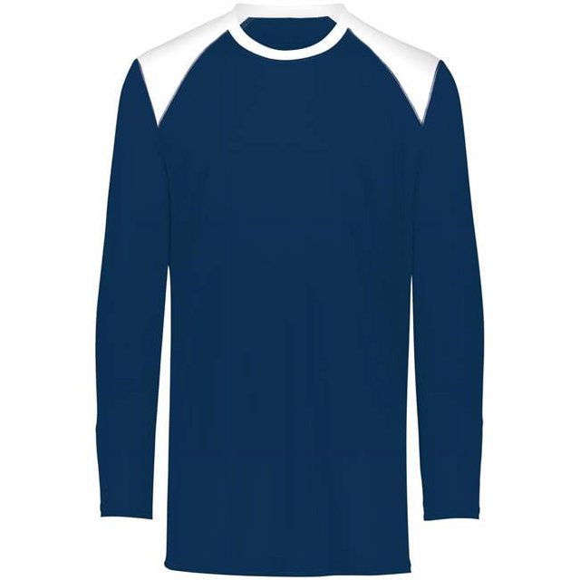ASI 1728.301.XL Tip-Off Shooter Shirt&44; Marine & Blanc - Extra Large