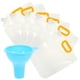 thumbnail image 5 of 10 bolsas transparentes con boquilla para granos y asa hueca para almacenar alimentos secos, 5 of 8