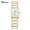 Female Gold and White, variant on Square Couple Watches Women Men Watches fashion Quartz Watch Business Trendy Men and Women Models Wristwatches