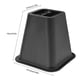 thumbnail image 3 of Black Furniture Raisers Set of 4 For Bed Chair Desk Table, 3 of 4