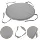 thumbnail image 1 of Moluckfu 2Ud Cojines Redondos Para Muebles De Patio Con Corbatas Para Ajuste, 1 of 6