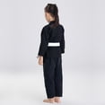 thumbnail image 4 of FLUORY Kids Youth Childrens All Around Brazilian Jiu Jitsu BJJ Gi no Belt, 4 of 4