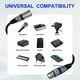 thumbnail image 5 of Cables XLR Heams Professional, paquete de 6 unidades, 1,8 m, macho a hembra, 5 of 6