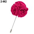 thumbnail image 7 of SmartBy Men's Lapel Rose Flower Stick Bar Brooch Pin Wedding Suit Accessory Jewelry Gift, 7 of 7