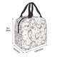 thumbnail image 3 of Fotbe Alpacas and Hearts Bolsa Térmica con Estampado y Forro de Aluminio Grueso Bolsa de Almuerzo con Bolsillo Frontal para Hombres y Mujeres, Ideal para Trabajo, Escuela, 3 of 8