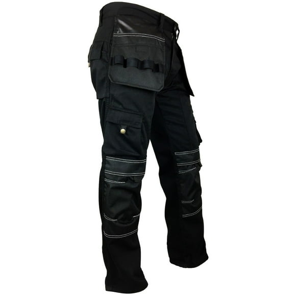 Pantalon de Sécurité pour Hommes Cargo Cordura Workwear Pantalon Mécanique de Sécurité