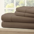 thumbnail image 3 of iEnjoy Home 4-PC Premium Ultra Soft Queen Bed Sheet Set in Taupe Tan, 3 of 3