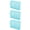 Blue, variant on 3 Single Pocket Mesh Hanging File Organizer, Vertical Wall Mounted Magazine File Holder, Mount Basket Mail Paper Document Folder Organizing for Office