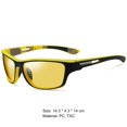 thumbnail image 3 of Happy Date 1Pair Polarized Sports Sunglasses for Men Driving Cycling Fishing Sun Glasses UV Goggles, 3 of 6