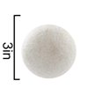 thumbnail image 5 of 6pack Nature Wool Dryer Balls - Fabric Softener Ball For Sensitive Skin - Helps Prevent Wrinkles And Reduces Static - Reusable 3000 Cycle Rating, 5 of 5