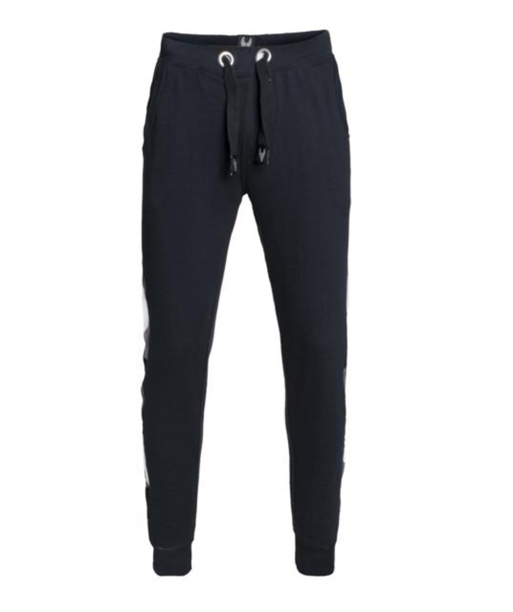 pockets design elastic cuffed casual jogger pants