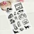 thumbnail image 5 of Cat Clear Stamps Silicone Stamp Cards Lovely Animal Pattern Acrylic Stamps for DIY Scrapbooking Card Making Photo Album Decoration, 5 of 7