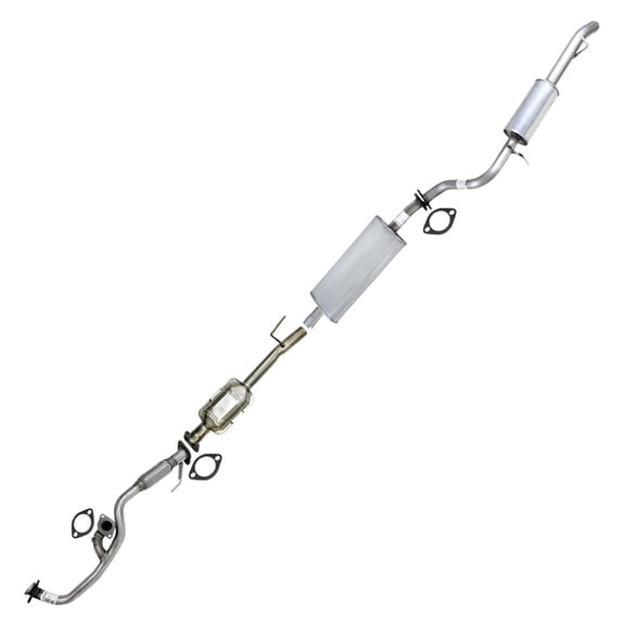 Northeastern Exhaust Catalytic Y-Pipe, Flex Pipe, Resonator & Muffler Fits 2007-2008 Mercury Mariner 3.0L - Direct Fit | Stainless Steel Exhaust System Kit