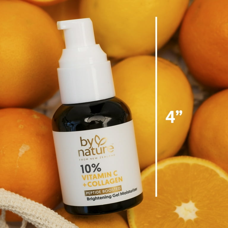 By Nature Vitamin C Collagen Peptide Brightening Gel Moisturizer