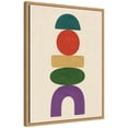 thumbnail image 4 of Kate and Laurel Framed Canvas Wall Art Print Toys by Laura Moss, 18 x 24 Sylvie Natural Frame, Modern Contemporary, Abstract Art for Wall Decor, 4 of 8