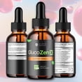 thumbnail image 5 of Gluco Zen X Advanced Formula Drops Natural Support Supplement GlucoZenX 60 Servings, 5 of 9