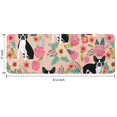 thumbnail image 7 of Pink Boston Terrier and Flower Kitchen Rug Mat,Kitchen Runner Rugs Non Skid Washable,Decorative Kitchen Floor Mats for Kitchen,Sink,Laundry,17"x47.2", 7 of 7