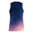 thumbnail image 3 of Dagegui Sleeveless Muscle Tank Tops for Men Big and Tall Tie Dye Graphic Tees Gym Workout Cotton Shirts Athletic Running Tee for Men Purple,L, 3 of 4