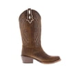 thumbnail image 2 of Justin Boots Womens Rae Midnight Embroidered Square Toe Cowboy  Mid Calf Bo, 2 of 5
