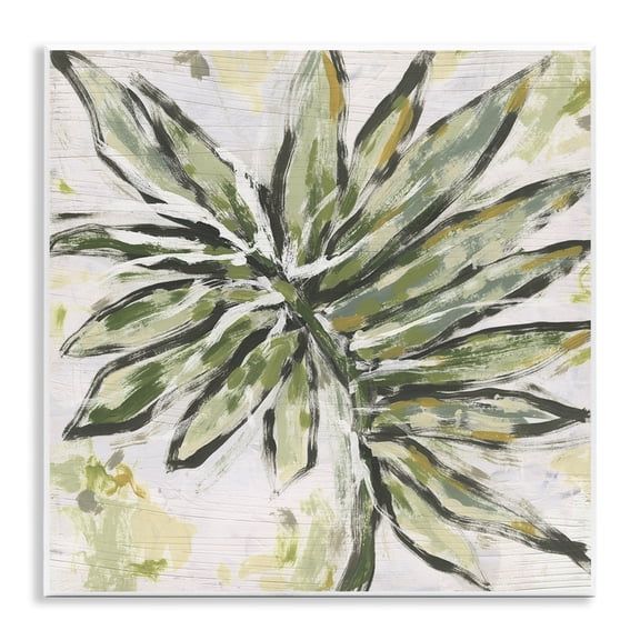 Stupell Industries Palm Leaf Palette Wall Plaque Art design by June Erica Vess, 12 x 12