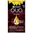 thumbnail image 4 of (3 pack) Garnier Olia Oil Powered Permanent Hair Color, 4.62 Dark Garnet Red, 4 of 13