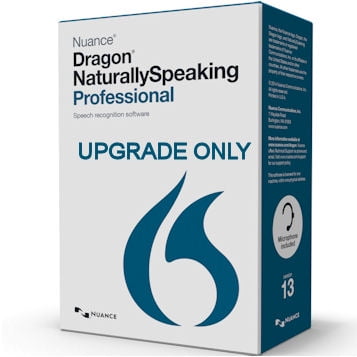 Nuance A290A-XC7-13.0  Dragon Naturally Speaking Professional 13.0 Upgrade from Premium 11 and 12 - Upgrade