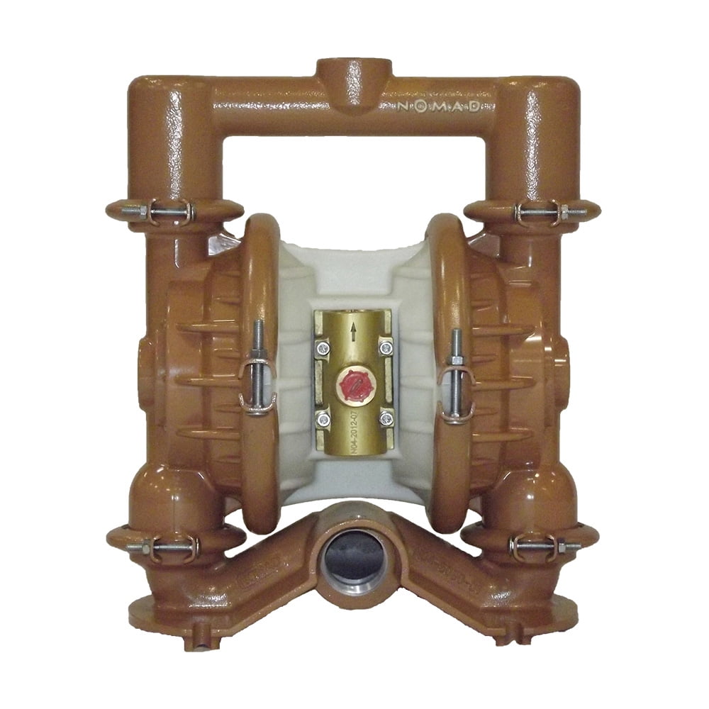 50-2798 2 Trans-FLO Gold AODD Pump 316SS with FKM Diaphragms and FBSP Ports 