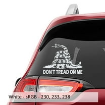 Collectible Decals Gadsden Flag Don't Tread On Me Vinyl Decal