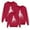 Red, variant on Fiaer Christmas Family Matching Sweatshirt Plus Size Crew Neck Pullover Long Sleeve Trendy Baggy Tops Dad XL