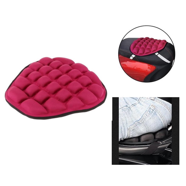 Scienceny Cojín de asiento de motocicleta, Protector de almohadilla de asiento, funda de asiento de motocicleta cómoda para coche deportivo de tranvía Accesorios para motos No.2 Scienceny VI012110-02